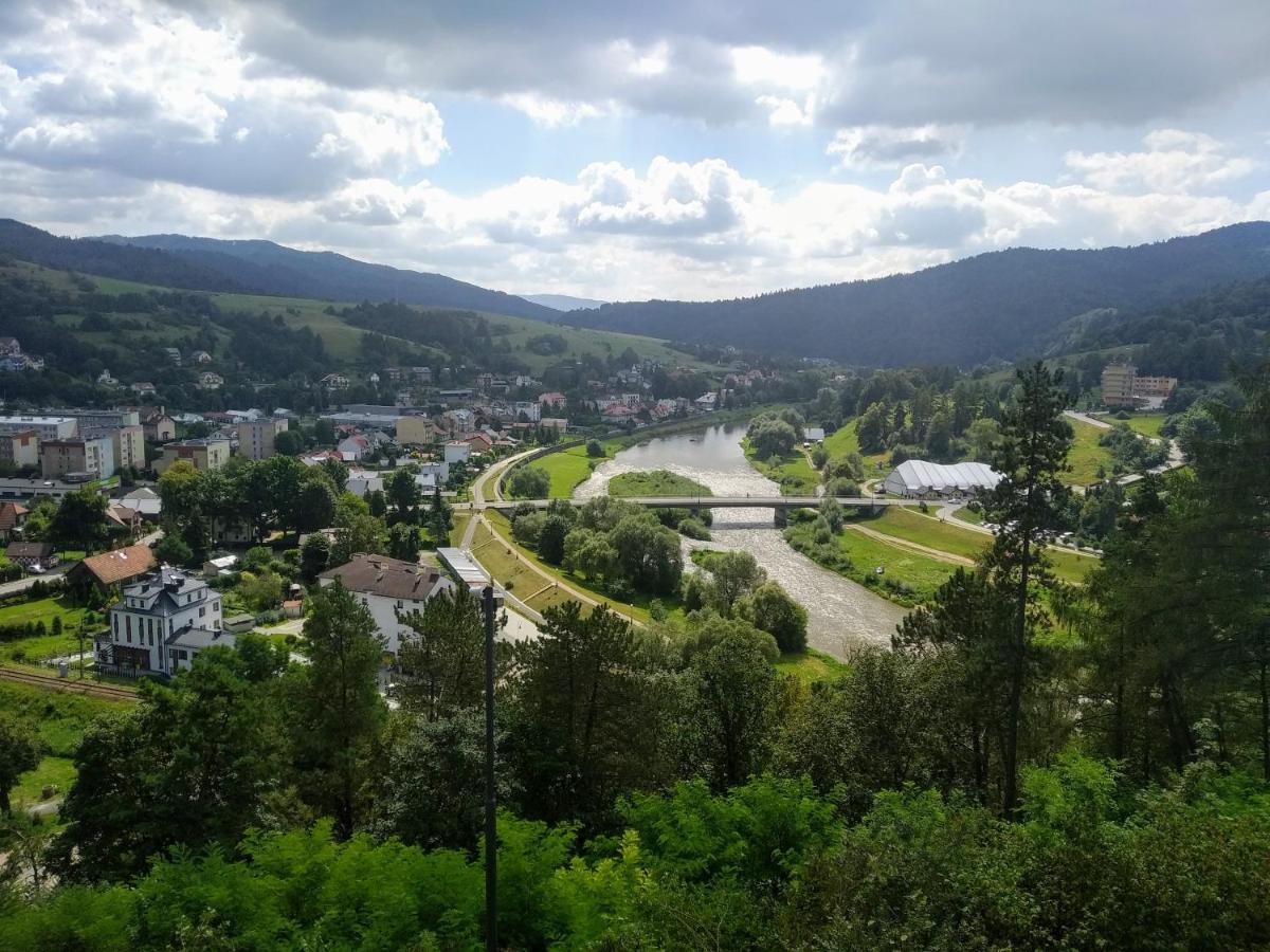 Kwatera U Somsiada -Apartament Muszyna Esterno foto