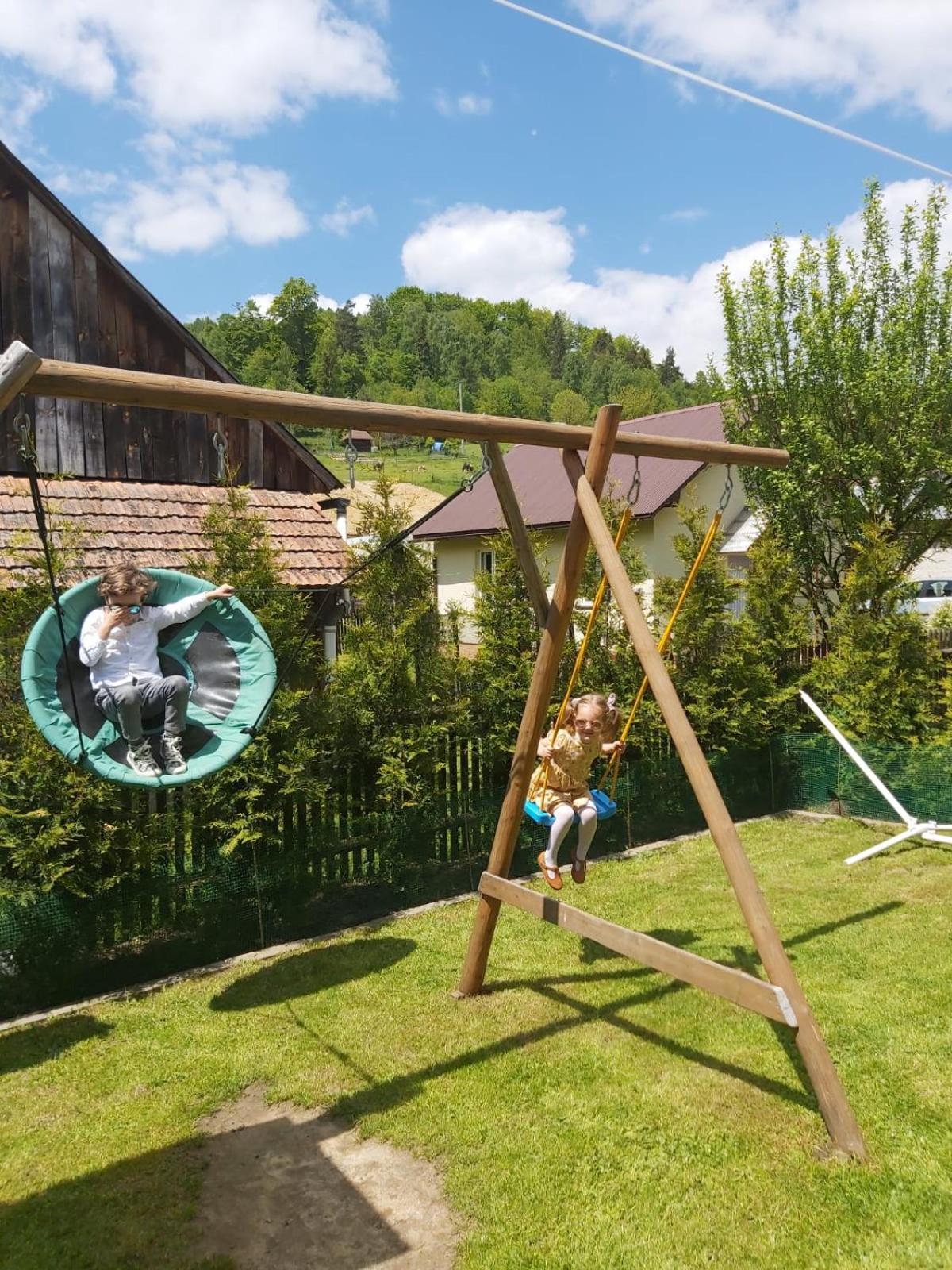 Kwatera U Somsiada -Apartament Muszyna Esterno foto